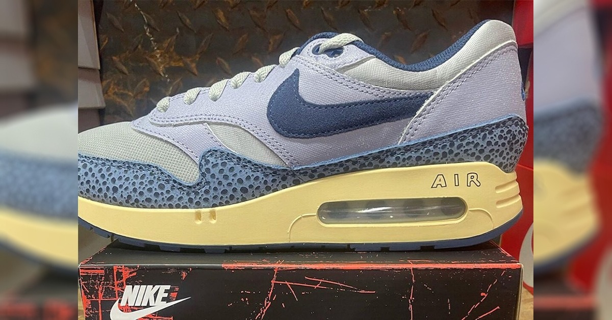 First Look at the Nike Air Max 1 86 Blue Safari Grailify